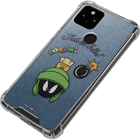 Looney Tunes Marvin Thats All Folks Google Pixel 5 Clear Case